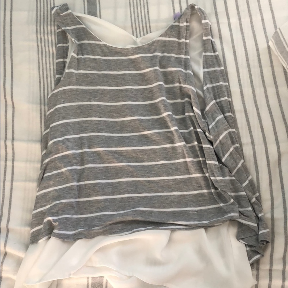 Striped tank top